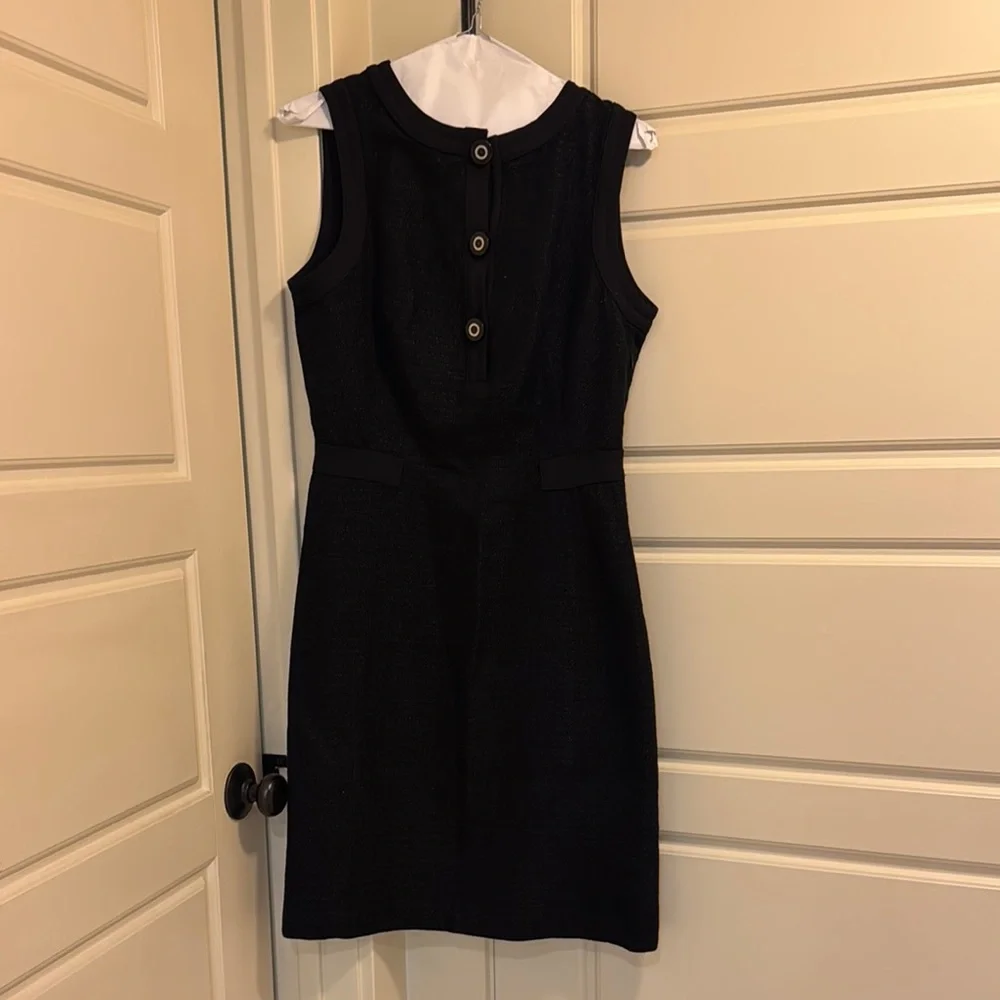 Tory Burch‎ Black Sleeveless Dress with Button Detail Size 6